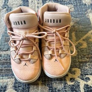 Jordan Pink Sneakers Soft Flexible Soles max Aura